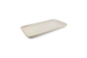 Serving dish 32,5x16cm sage green Valet - Utgående