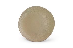 Plate 27xH2cm olive Mosaic - Utgående