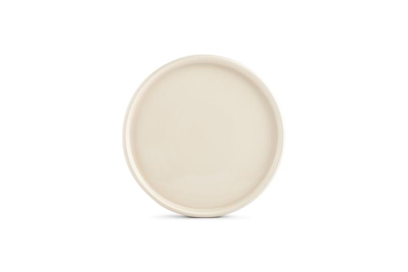Plate 27cm vanilla Curvo