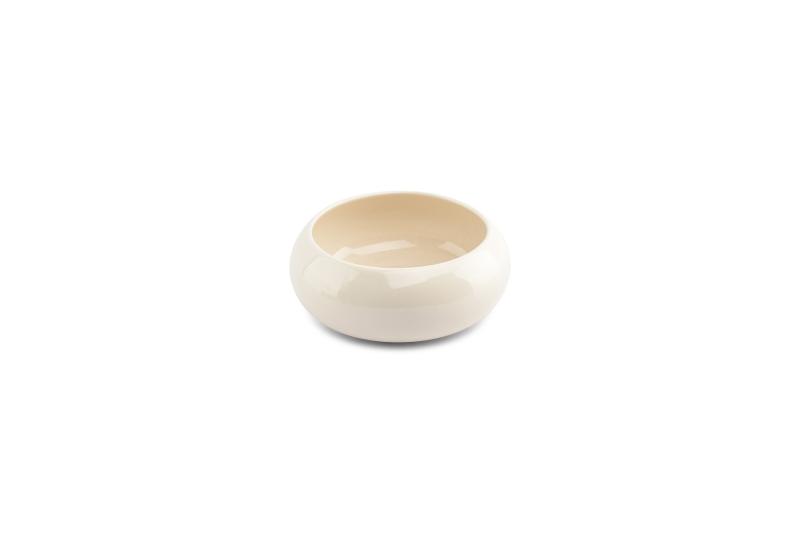 Bowl 15xH6,5cm vanilla Curvo