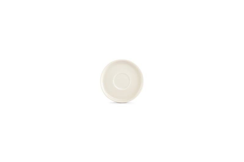Mocha saucer 11cm vanilla Curvo