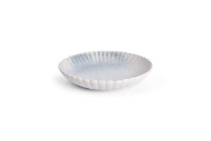 Deep plate 25,5xH4cm blue faded Dune
