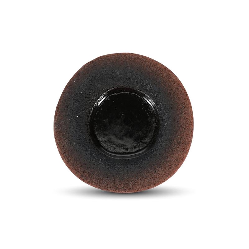 Plate 26/14cm wide rim ash Ferro