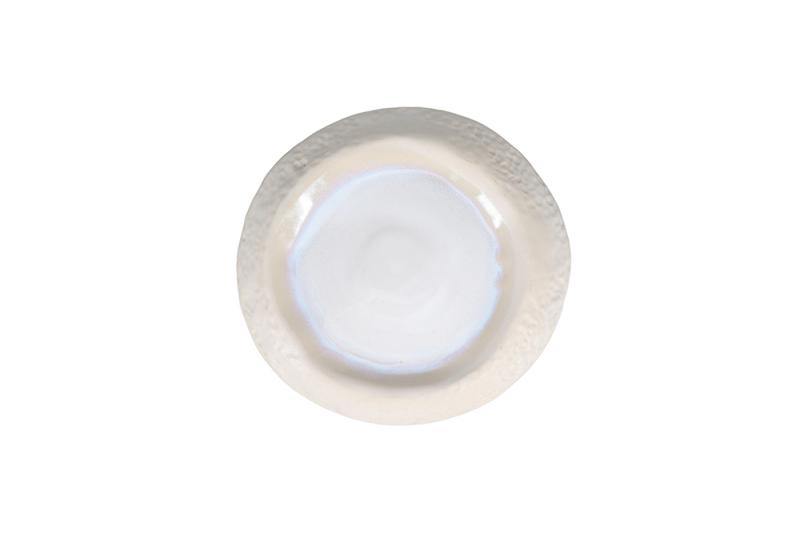Deep plate 27,5/20,5xH3cm pure pearl Icon