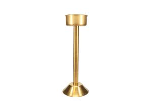 Champagne cooler stand 19,5xH62,5cm antique gold Bar