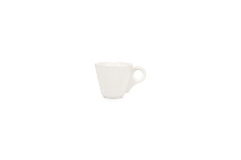 Mocha cup 8cl white Barista