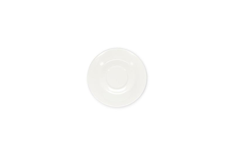 Saucer 15,5cm for cup 16cl and cup 20,5cl white Barista