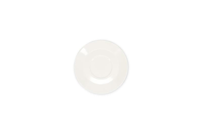 Saucer 16,5cm for cup 28cl white Barista