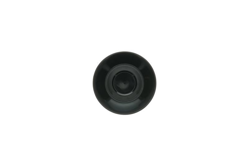 Saucer 15,5cm for cup 16cl and cup 20,5cl black Barista