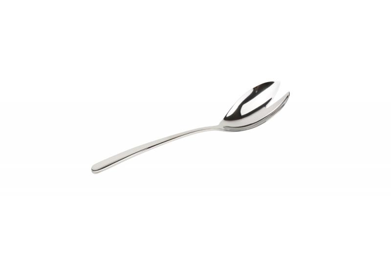 Serving spoon 24cm slotted Amberes