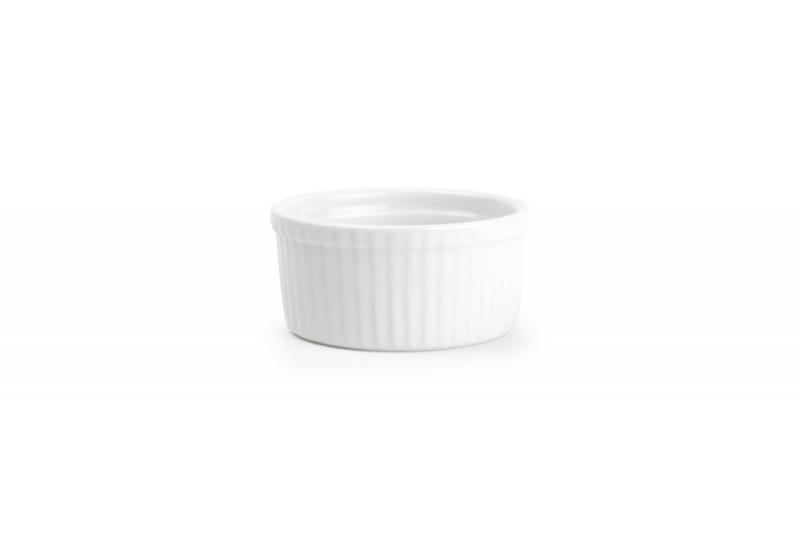 Baking dish 9xH4,5cm white Flavor