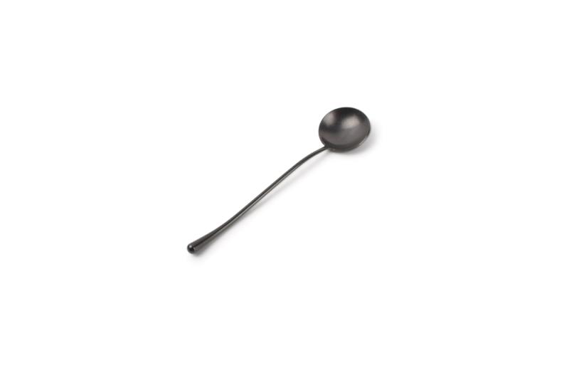 Table spoon matte black Revive - set/6