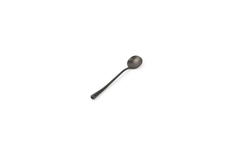 Mocha spoon matte black Revive - set/6