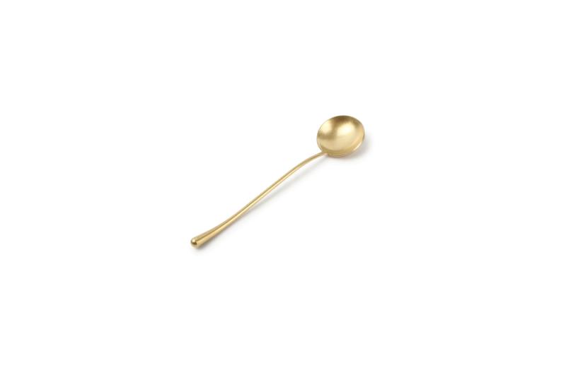 Table spoon matte gold Revive - set/6