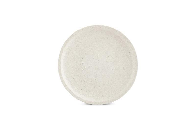 Plate 25cm chalk white Calca