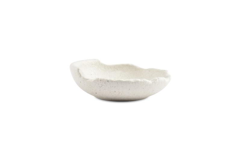 Bowl 19,5xH6cm chalk white Calca
