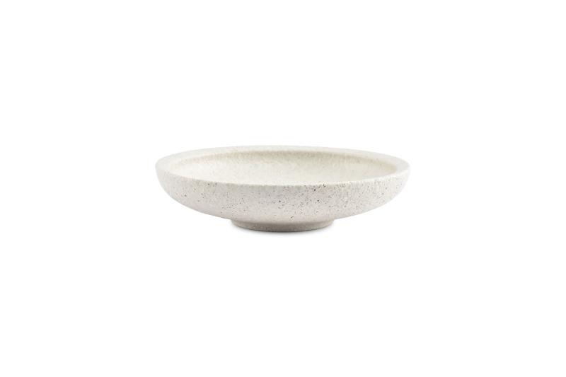 Bowl 20xH5cm chalk white Calca