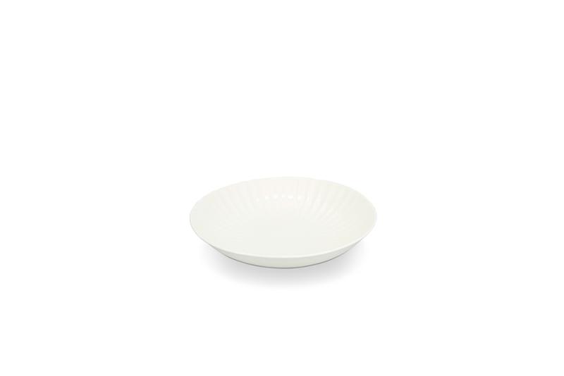 Bowl 23xH5cm white Bloom
