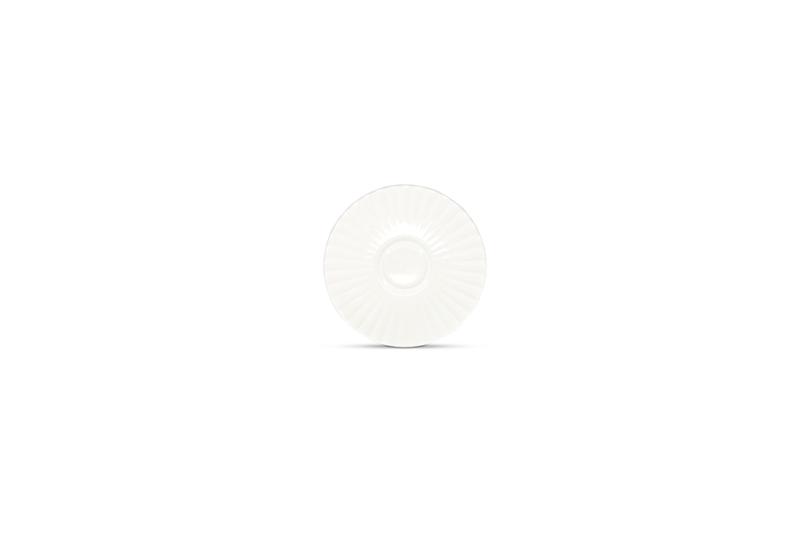 Saucer 14cm white Bloom