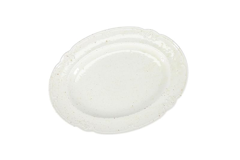 Serving dish 37,5x28cm beige Seance