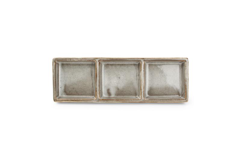 Serving dish 24x8cm grey Ceres