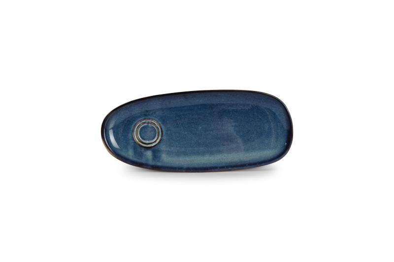 Saucer 35x15cm universal blue Nova