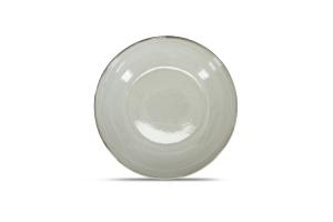 Serving dish 30,5xH7,5cm grey Ceres