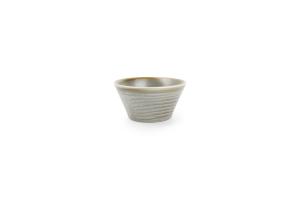 Bowl 10xH5cm conical green Line