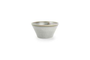 Bowl 13xH6,5cm conical green Line