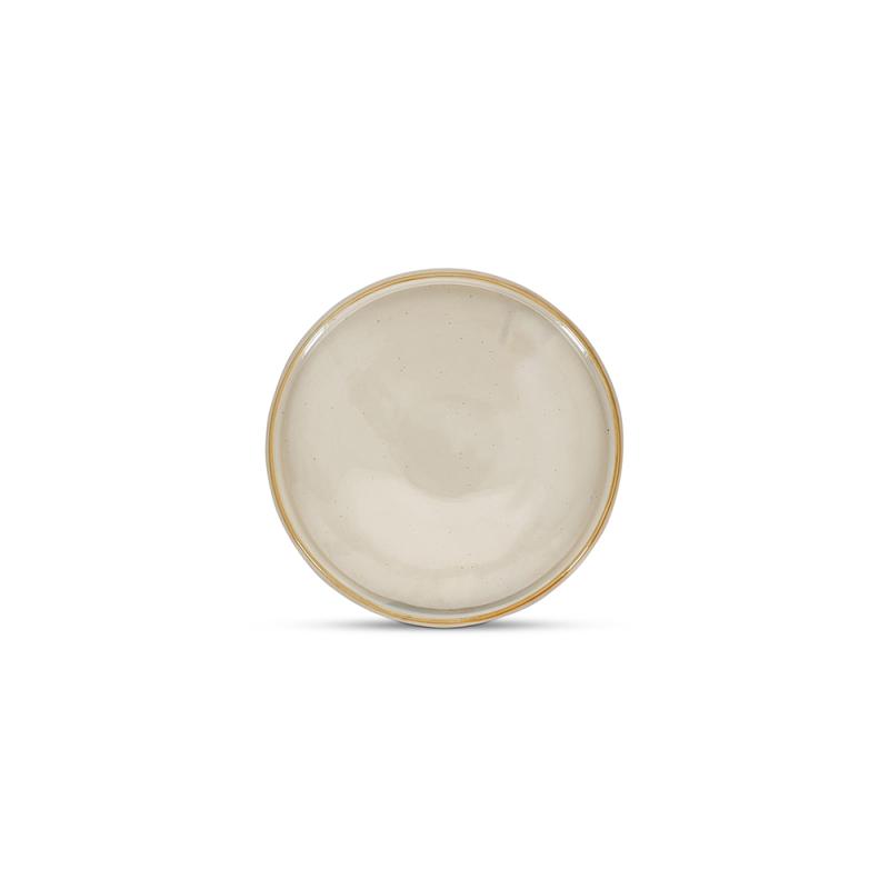 Plate 21xH2cm pearl Aroma
