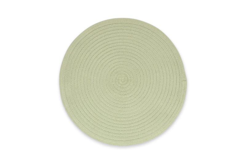 Placemat 36cm round green Nala