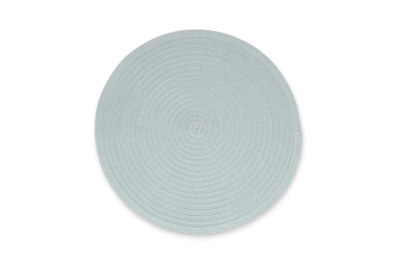 Placemat 36cm round blue Nala