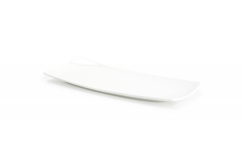 Serving dish 20x8,5cm white Appetite