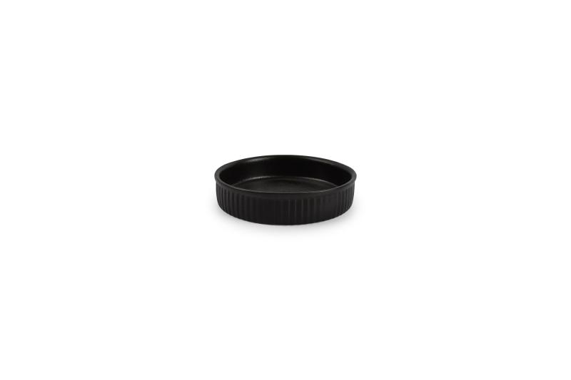 Baking dish 14xH3cm black Ardo