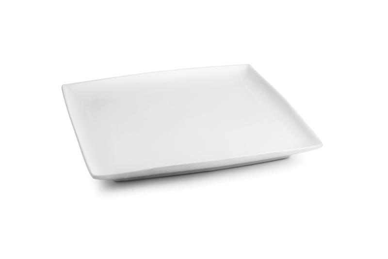 Plate 18x18cm white Squito