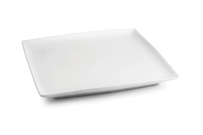 Plate 26x26cm white Squito