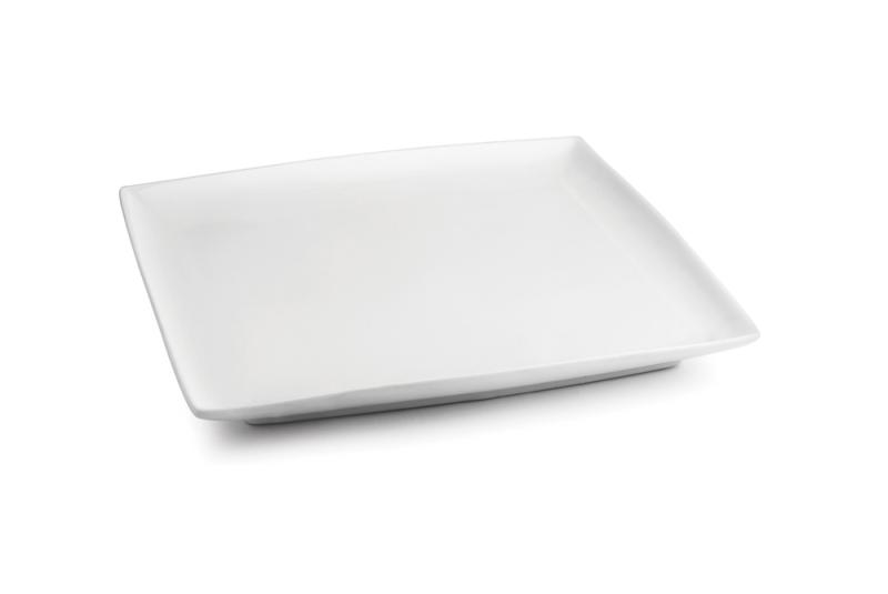 Plate 23x23cm white Squito