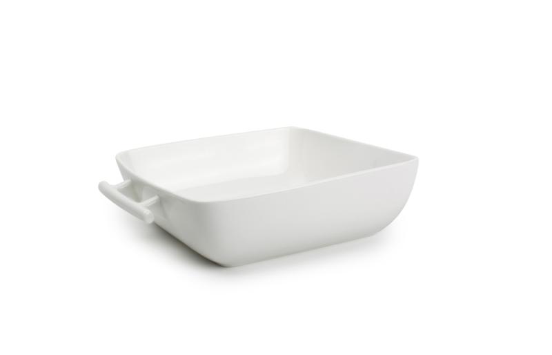 Baking dish 16,5x16,5xH5,5cm white Squito