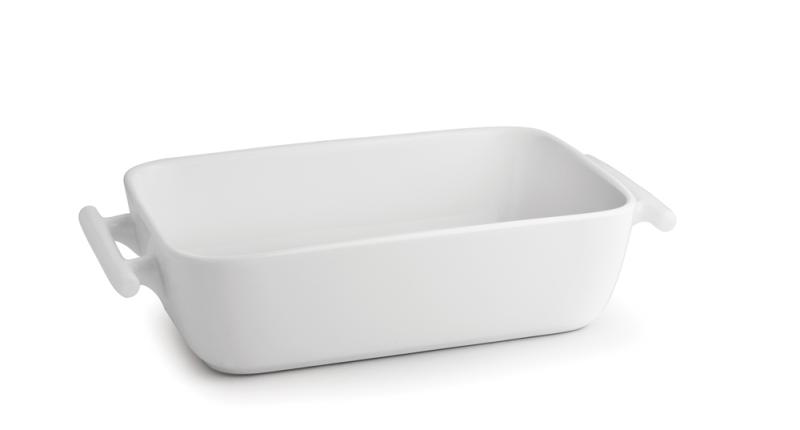 Baking dish 33x23,5xH6cm white Squito