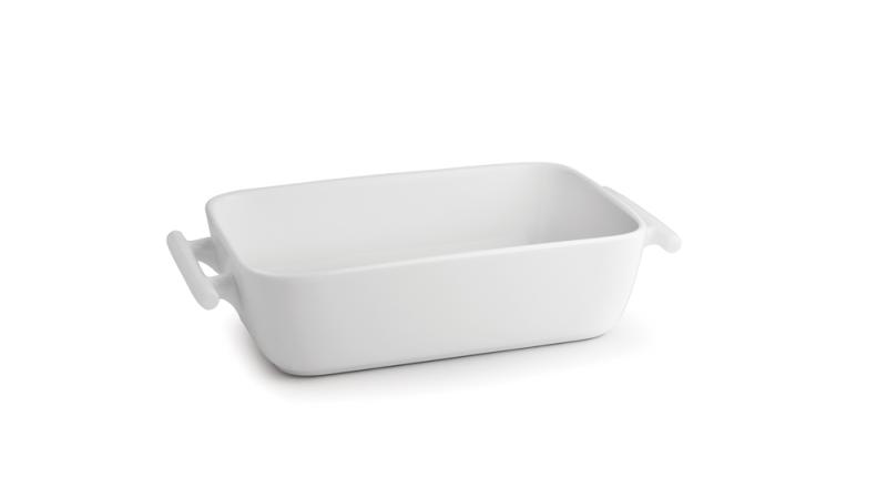 Baking dish 20,5x14xH6cm white Squito