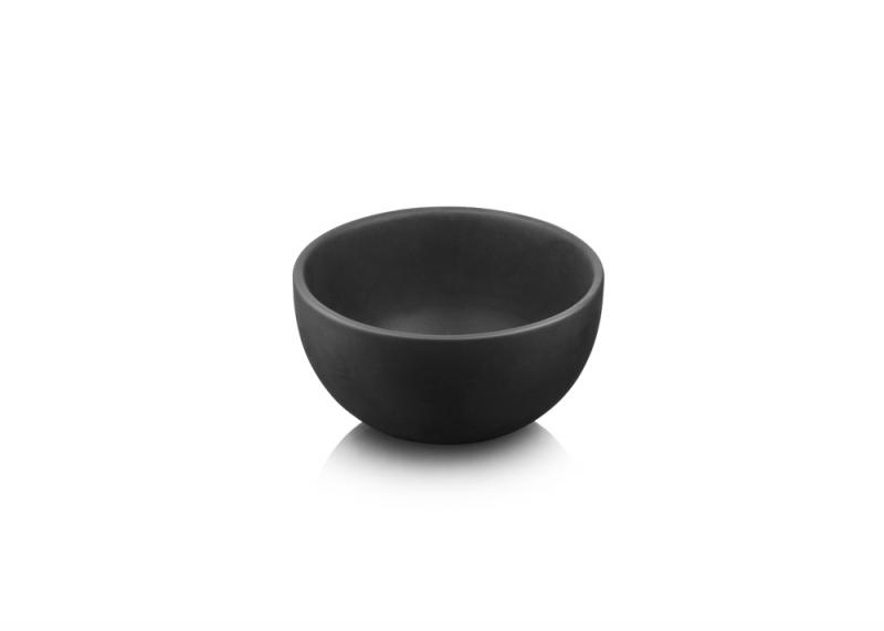 Bowl 7,5xH4cm black Team