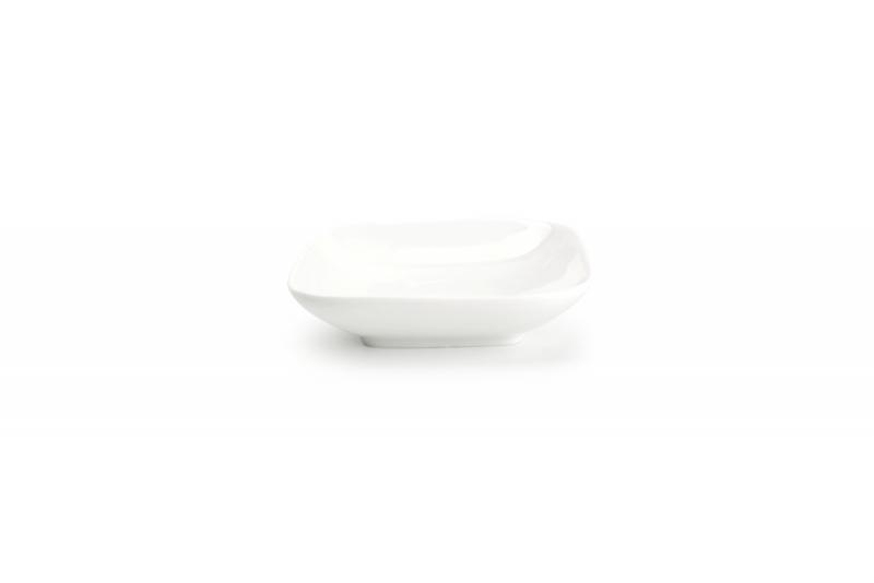 Bowl 12,5x12,5xH3cm white Match