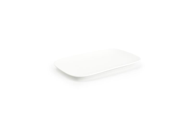 Serving dish 23x15cm white Match