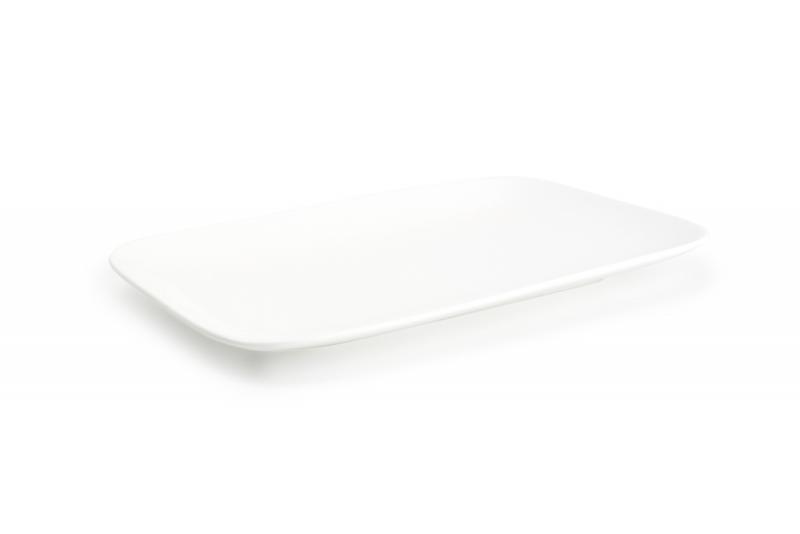 Serving dish 33,5x22cm white Match