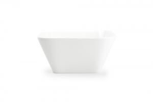 Bowl 15x15xH8cm white Match