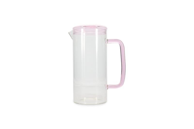 Carafe 120cl with lid pink Cruse