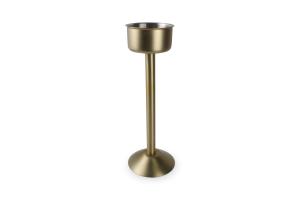 Champagne cooler stand 17,5xH63cm Gold Bar