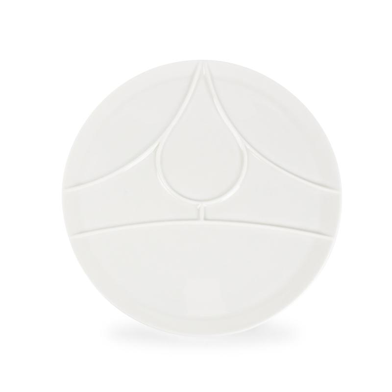 Divider plate 26cm 5 parts white Eon - Utgående