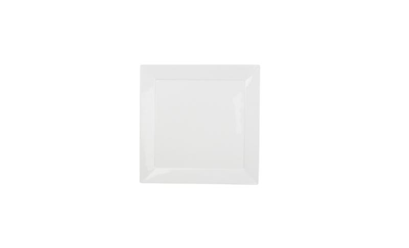 Plate 20x20cm white Silht