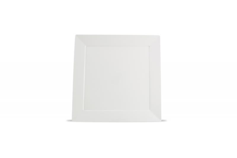 Plate 27x27cm white Silht